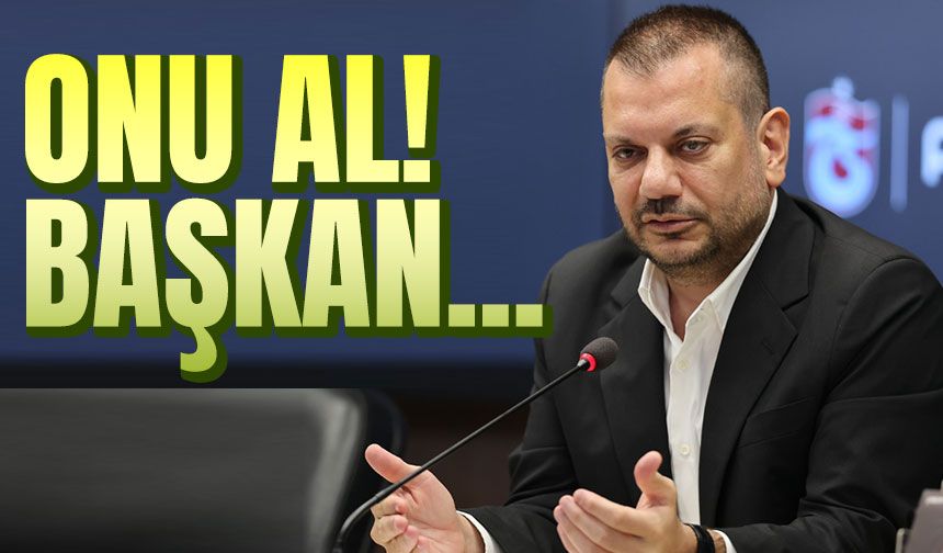 Trabzonspor Başkanı Ertuğrul Doğan'dan Dikkat Çeken Açıklamalar!