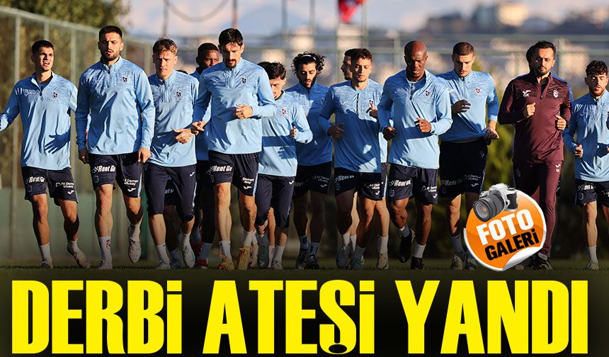 Trabzonspor'da Fenerbahçe Maçı Hazırlıkları Başladı