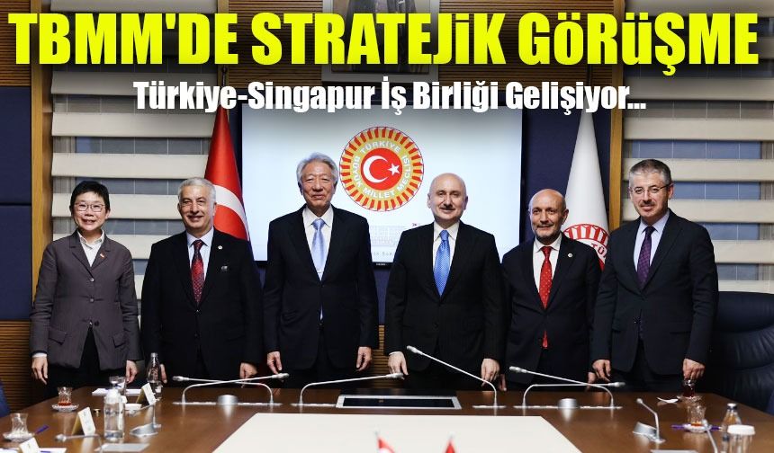 Türkiye-Singapur İş Birliği Gelişiyor: TBMM'de Stratejik Görüşme