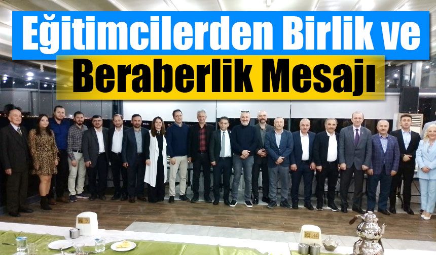 ÇAY-DER, Öğretim Üyeleriyle Buluştu: Eğitimde Dayanışma Rüzgarı