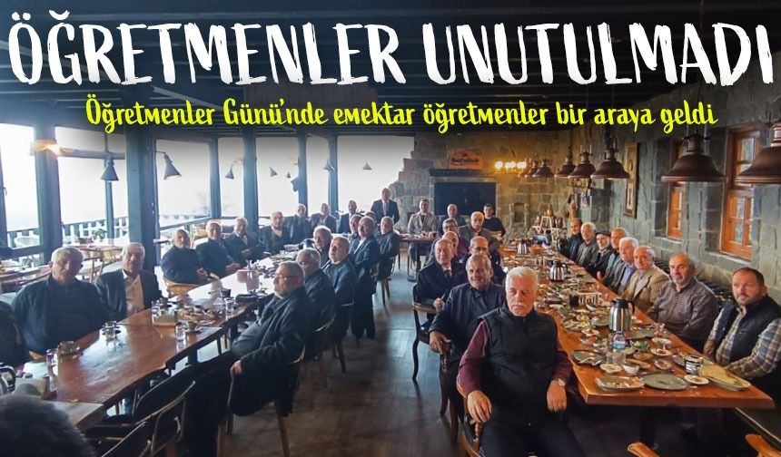 Araklı’da Emektar Öğretmenler Onurlandırıldı!