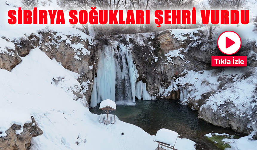 Bayburt Donuyor: Sibirya Soğukları Şehri Vurdu