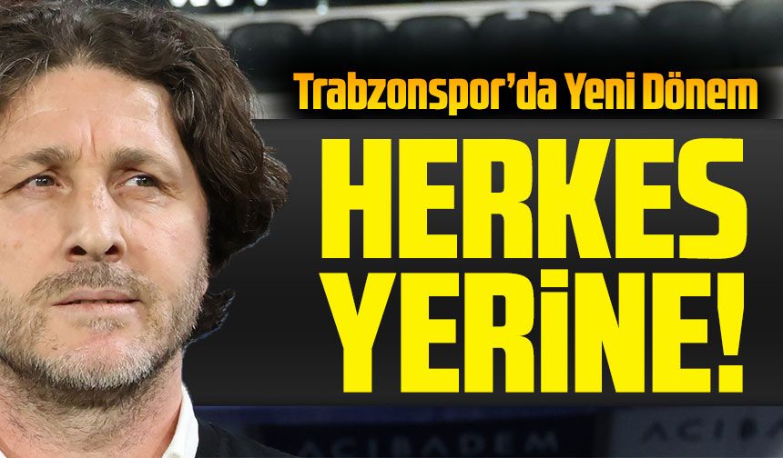 Fatih Tekke'den İlk Hamle! Trabzonspor’da Yeni Dönem Başladı