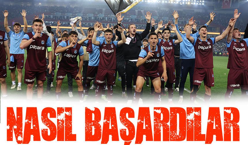 Trabzonspor U19 Takımı Avrupa Devlerine Karşı Yerli Kadrosuyla Yarı Finalde!