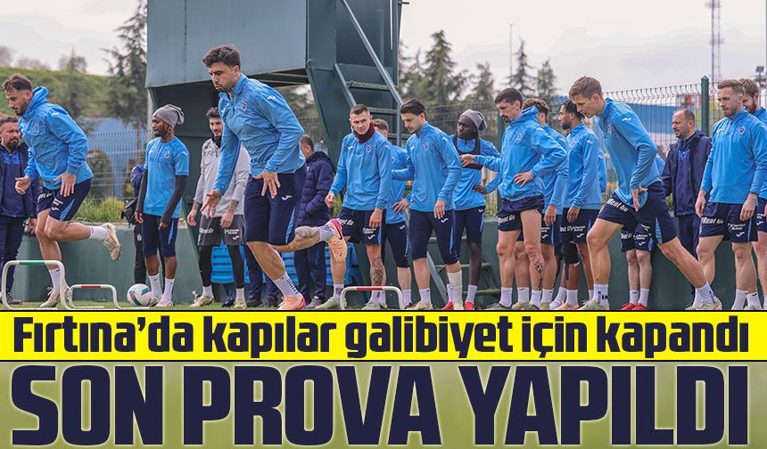 Trabzonspor, Adana Deplasmanına Hazır! Hazırlıklar Tamamlandı