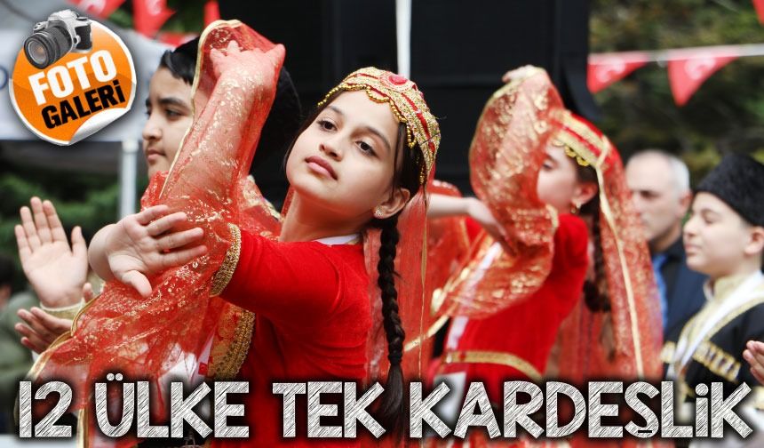 Samsun’da Tarihi Buluşma! 12 Ülkeden Çocuklar Türk Dünyası İçin Yürüdü