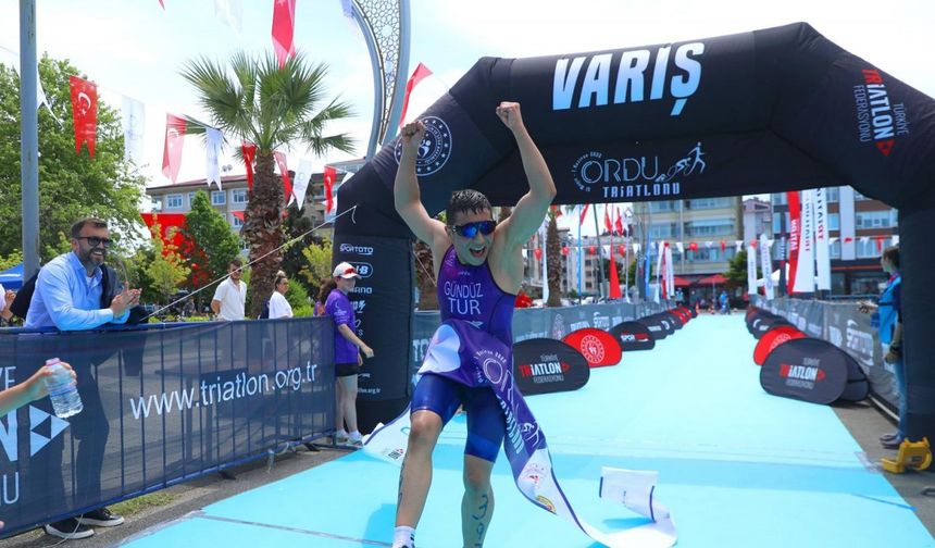 Ordu’da 6’ncı triatlon heyecanı başladı