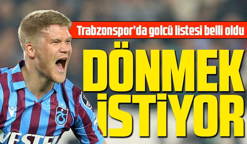 Bordo-Mavililer’in golcü listesi belli oldu. işte O İsimler