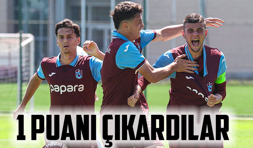 Trabzonspor U19, Kasımpaşa ile 2-2 Berabere Kaldı!