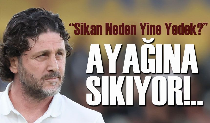 Fatih Tekke’ye Forvetsiz Oyun Tepkisi: “Sikan Neden Yine Yedek?”