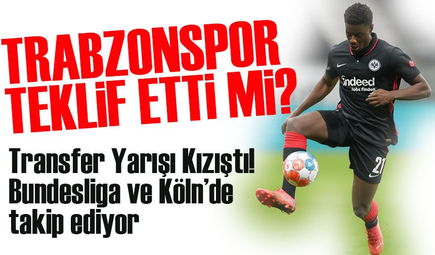Almanya 2. Bundesliga ekibi Kaiserslautern’de forma giyen Ragnar Ache için Trabzonspor teklif etti mi?