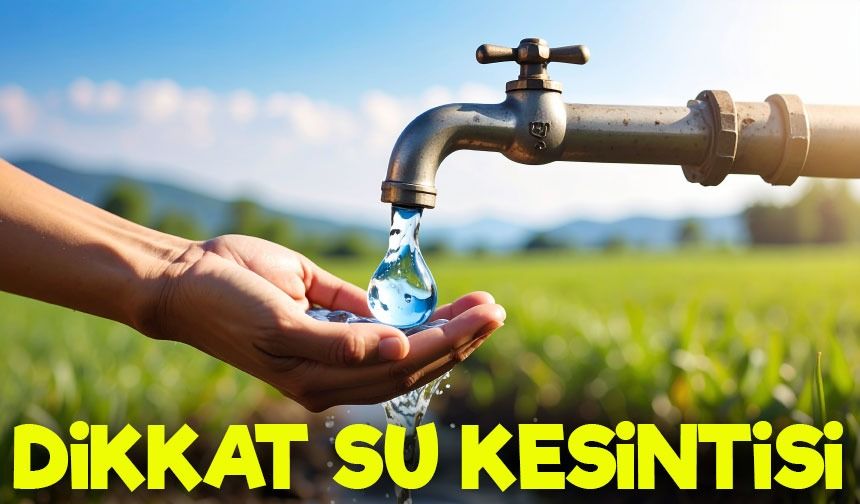 Trabzon’da Cumartesi Sabahı İçin Kritik Uyarı: Sular Kesilecek! İşte Etkilenecek İlçe ve Mahalle