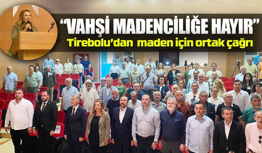 Tirebolu’dan “Vahşi Madenciliğe Hayır” Çağrısı: Doğaya Sahip Çıkalım