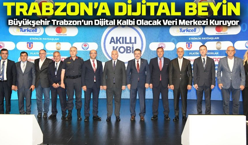 Trabzon’un Dijital Kalbi Olacak Veri Merkezi Kuruluyor
