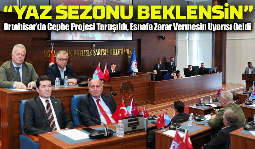 Başkan Kaya: Cephe Sağlıklaştırma Yaz Sonrasına Bırakılsın