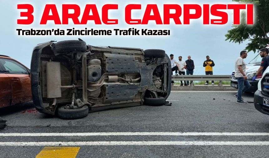 Yıldızlı'da Zincirleme Kaza: Feci Kazada Mucize Kurtuluş