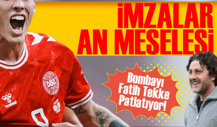 Trabzonspor’da Bombayı Fatih Tekke Patlatıyor! Orta Sahaya Yaratıcı Dokunuş Geliyor