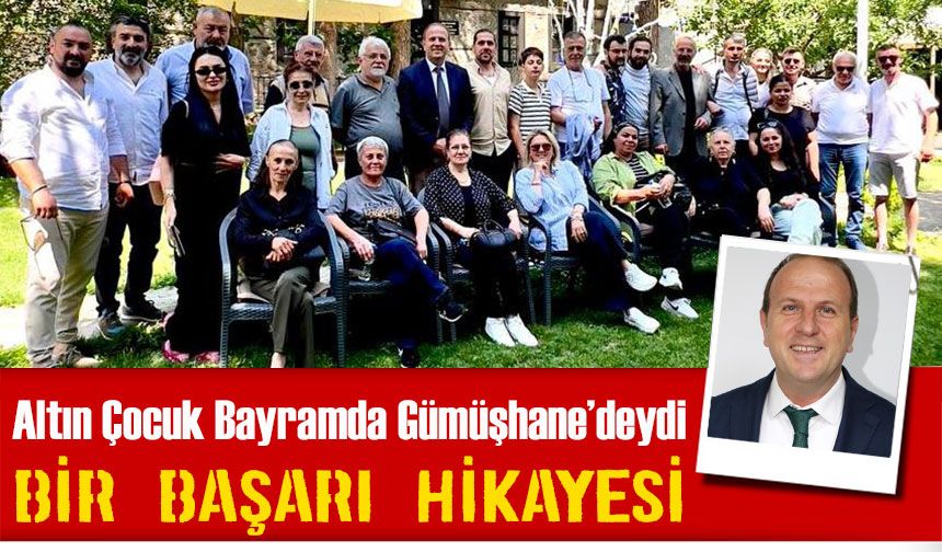 Altın Çocuk Mutlu Gürler Bayramda Gümüşhane’deydi: Hem Ziyaret Hem Vefa