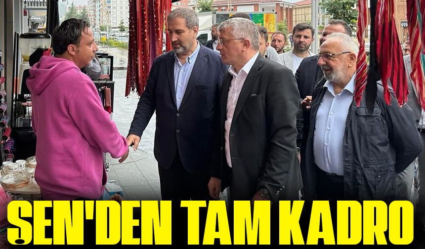 Of'ta AK Parti Gövde Gösterisi! Mustafa Şen'den Tam Kadro Çıkartma
