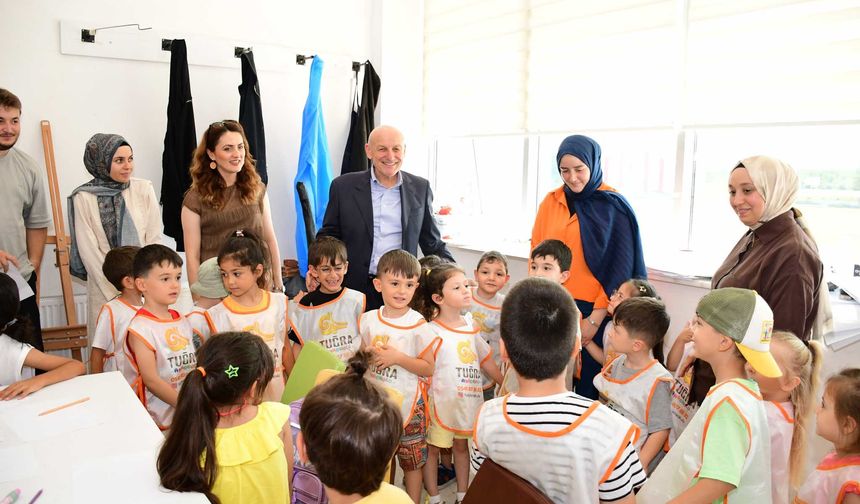 Terme’de Bin 350 Çocuk Yaz Okullarında Hem Eğleniyor Hem Öğreniyor