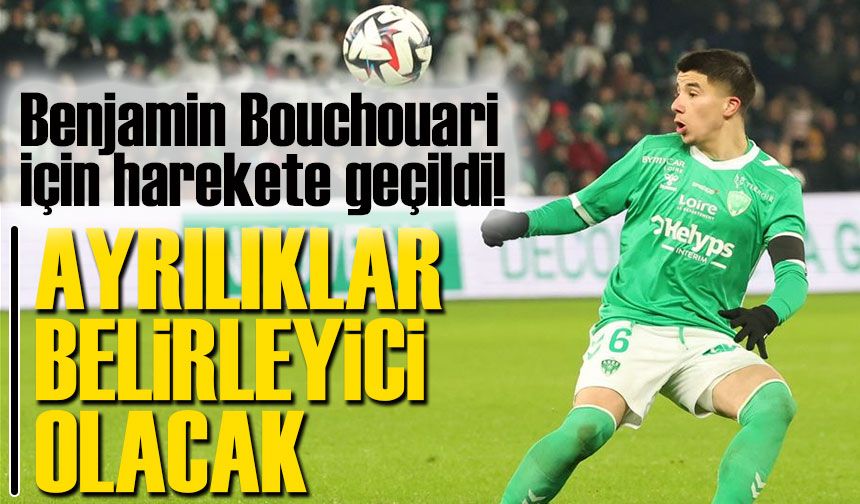 Trabzonspor, Benjamin Bouchouari İçin Harekete Geçti! Ayrılıklar Belirleyici Olacak