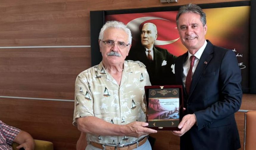 Trabzonlular Derneği’nden Ahmet Kemiksizoğlu’na Ziyaret!