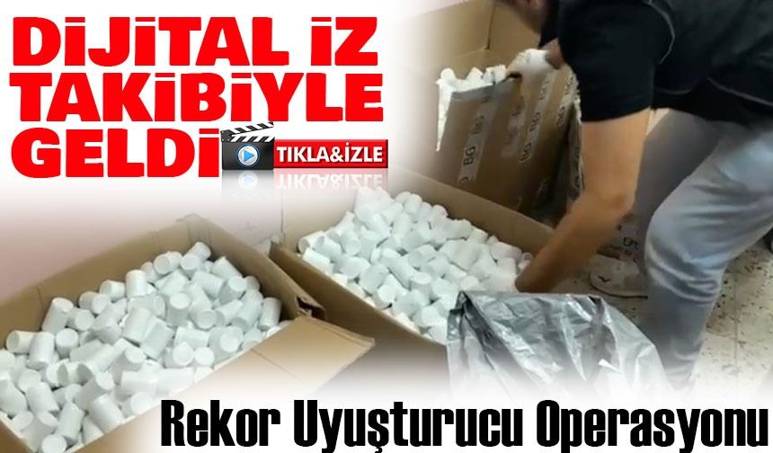 Samsun’da Rekor Uyu*turucu Operasyonu: 171 Bin 824 Sentetik Ecza Ele Geçirildi
