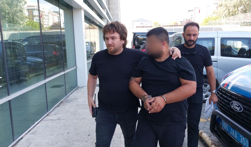 Sokak Ortasında Eşini Darp Etti! Emniyetten Kaçamadı