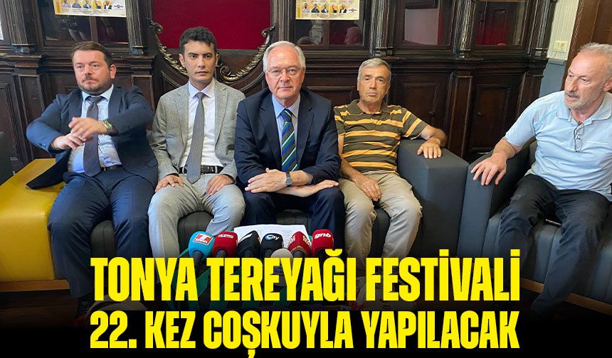 Tonya Tereyağı Festivali 22. Kez Coşkuyla Yapılacak