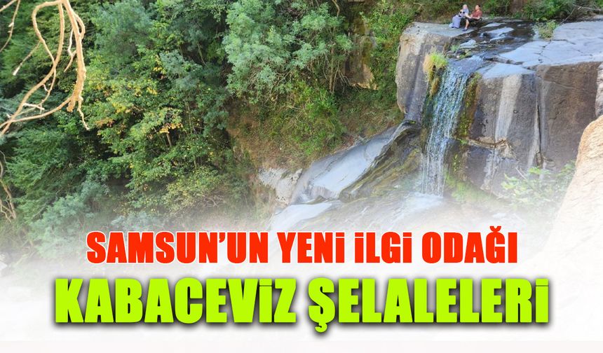 Samsun'un Yeni İlgi Odağı Kabaceviz Şelaleleri