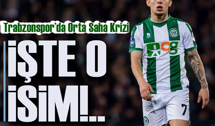 Trabzonspor’da Orta Saha Krizi: Gözler Bakın Kime Çevrildi