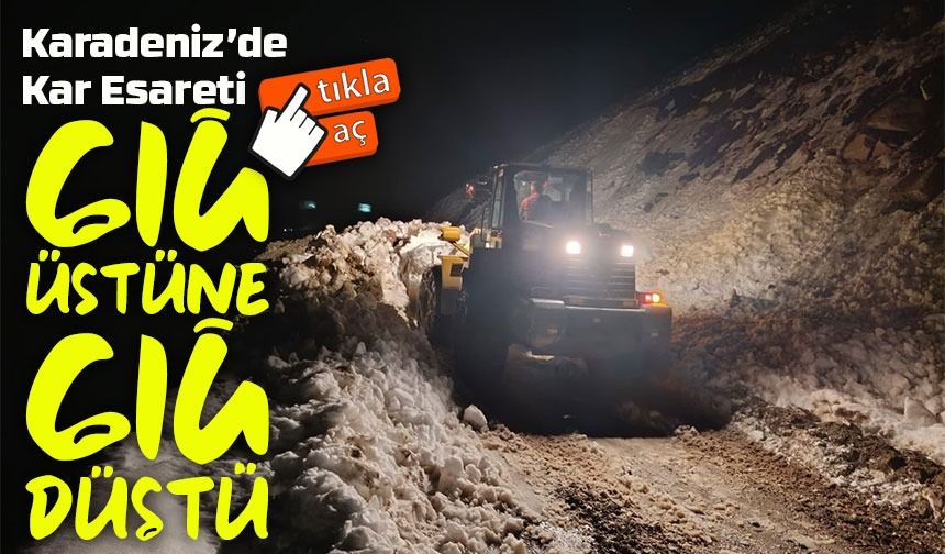 Tirovit Yaylası’nda yeniden çığ: 15 kişi ve 8 hayvan kurtarıldı