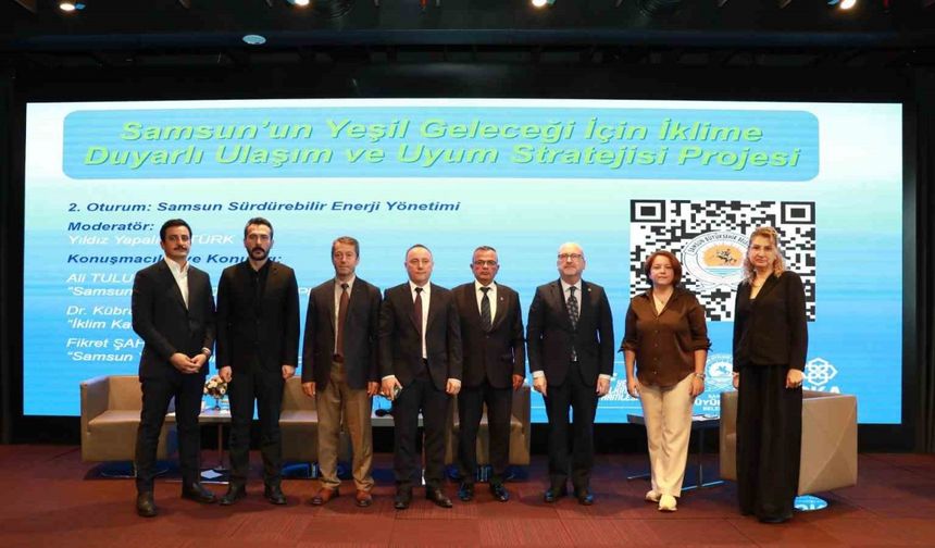 Samsun’da ‘Net Sıfır 2050’ vizyonu: İklime duyarlı ulaşım ve uyum planı tanıtıldı