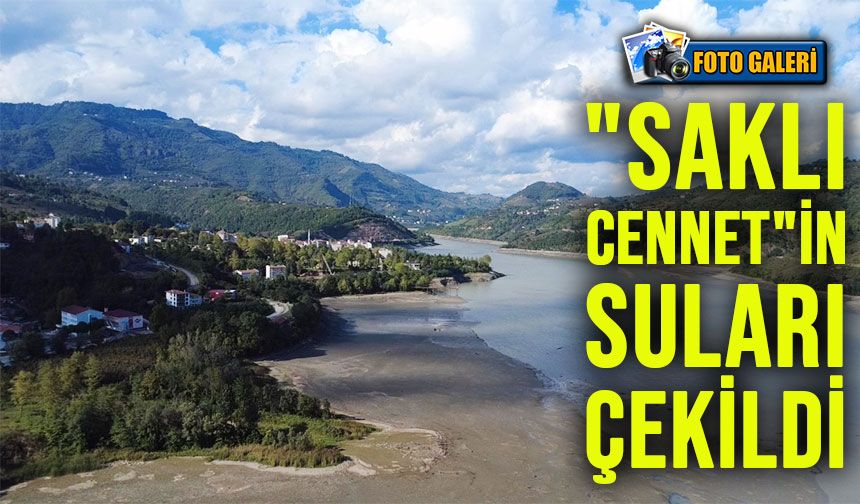 "Saklı Cennet" Ayvacık’ta Baraj Suları Çekildi, Kara Ortaya Çıktı