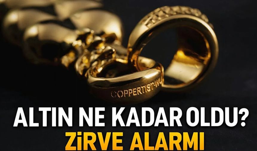 Altın Fiyatlarında Bugün Şok Seviyeler: Gram, Çeyrek Ve Ons Rekora Koşuyor