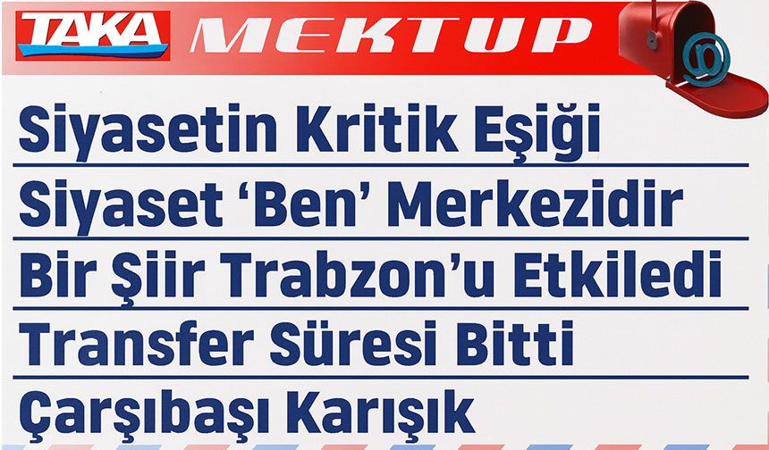 Siyasetin Kritik Eşiği