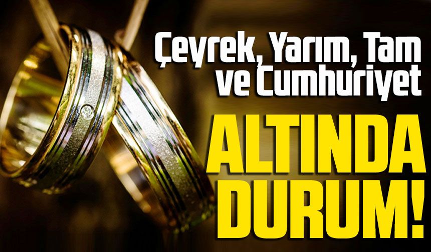 Gram Altın Bugün Rekor Bandında: Çeyrek, Yarım, Tam ve Cumhuriyet Altınında Son Durum