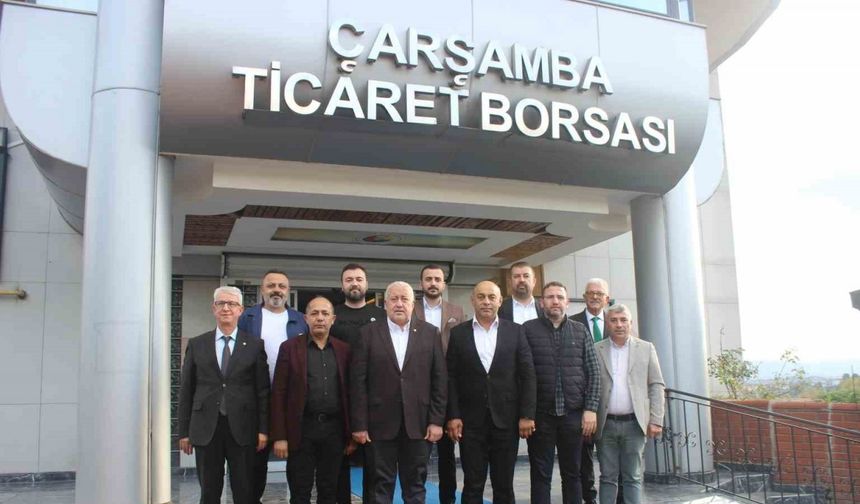 Çarşambaspor yönetimi yeni hedeflerini ÇTB ile paylaştı
