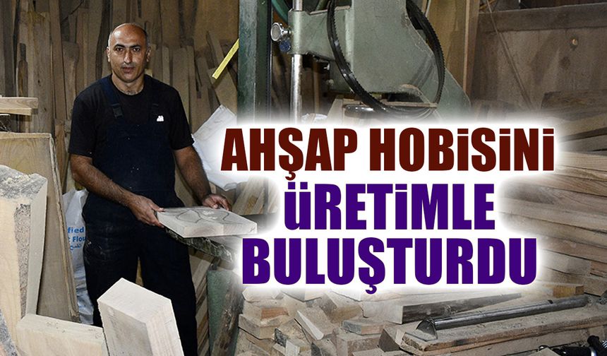 Ahşap Hobisini Üretimle Buluşturdu! Dekoratif Ürün Üretiyor
