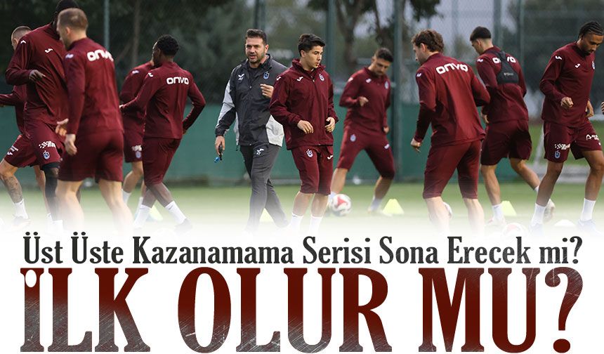 Trabzonspor Sezonun İlk Serisi İçin Sahada! Rizespor Derbisi Tarihi Bir Eşiğe Sahne Olacak