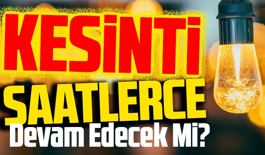 Trabzon’da Bugün Elektrik Kesintisi Gündemde: İlçe İlçe Saatlerce Devam Edecek Çalışma Listesi