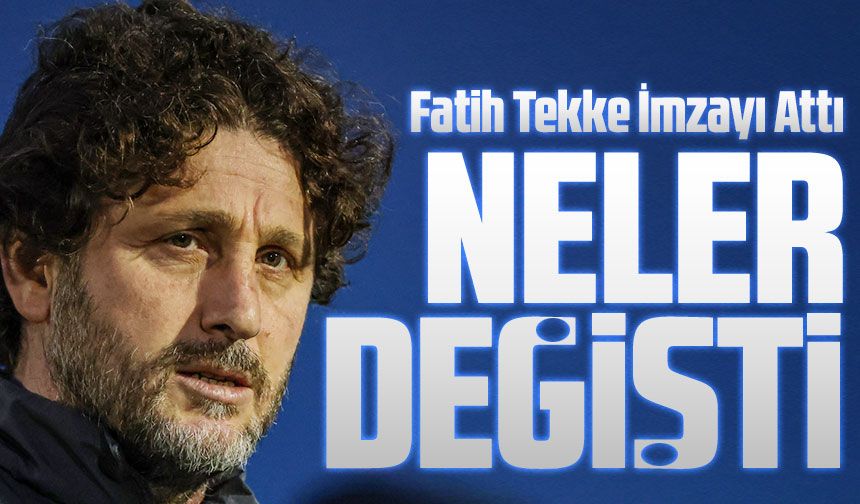 Fatih Tekke İmzayı Attı, Trabzonspor Evinde Kaybetmiyor!