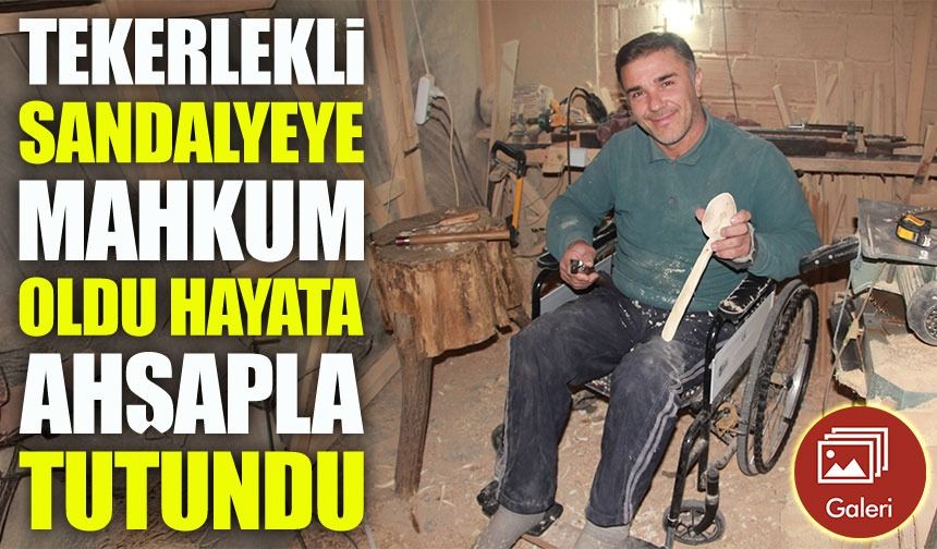 Ahşap Atölyesinde Umuda Yolculuk: Tekerlekli Sandalyede 23 Yıllık Ustalık