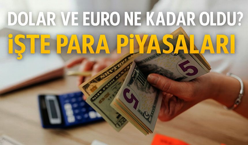 Döviz Piyasasında Son Durum: Serbest Piyasada Dolar ve Euro Ne Kadar Oldu?
