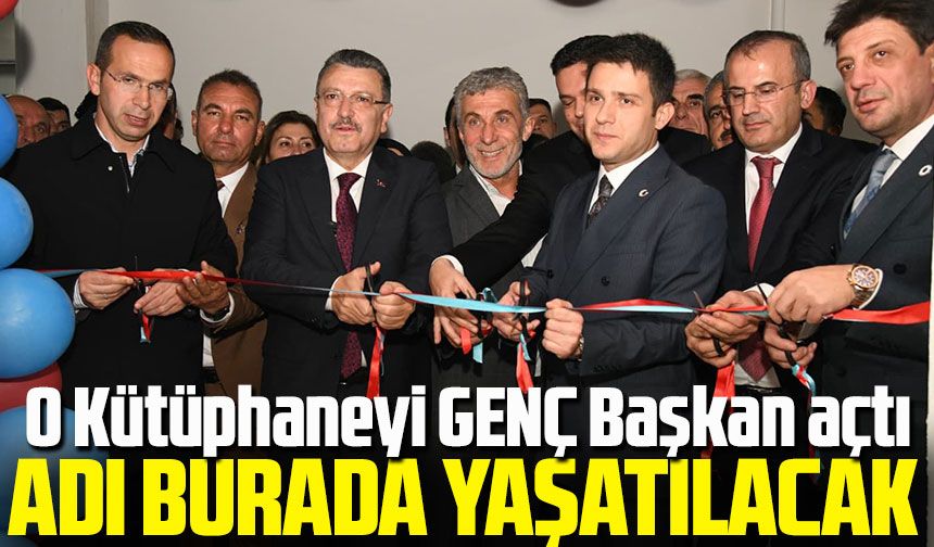 Başkan Genç Mardin’de Şehit Kaymakam Safitürk’ün Adını Yaşatan Kütüphaneyi Açtı