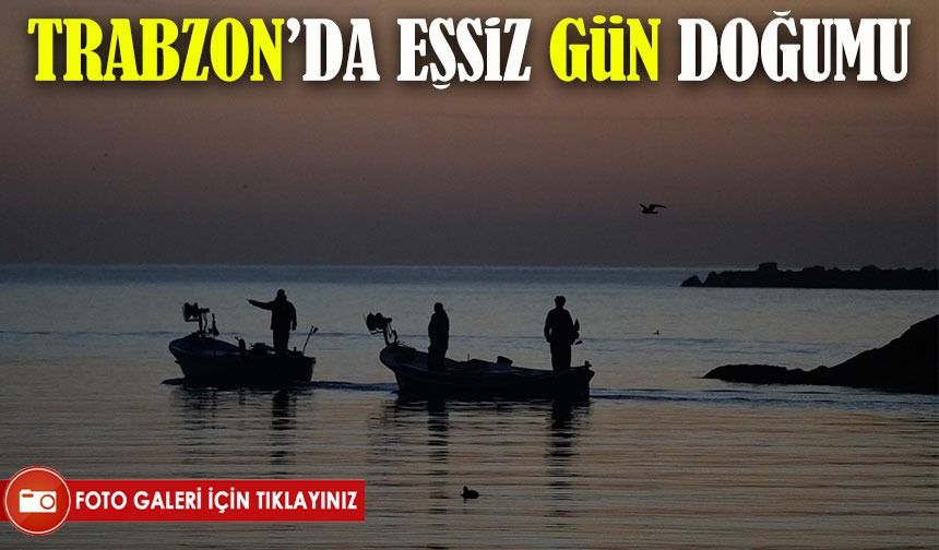 Trabzon’da Gün Doğumu Kızıllığı: Karadeniz Üzerinde Büyüleyici Anlar