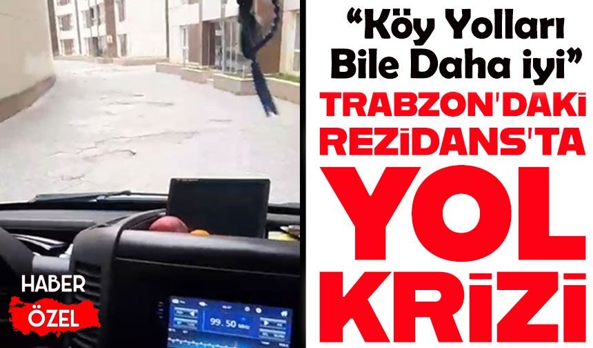 Boztepe Rezidans’ta Yol Tepkisi: "Lastikler Kesiliyor, Çözüm 10 Torba Çimento!"