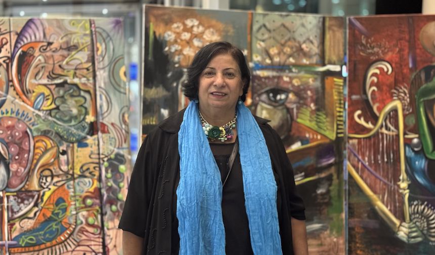 Trabzon'da 38 sanatçının hazırladığı 'Dostluk' adlı resim sergisi açıldı