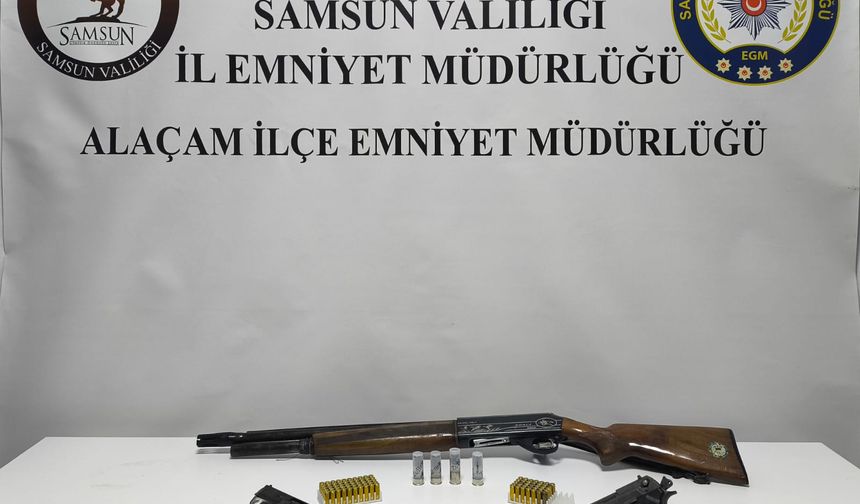 Samsun'da firari hükümlü yakalandı