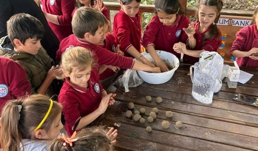 Aydıntepe'de öğrencilerden sorumluluk ve özgürlük odaklı çalışma